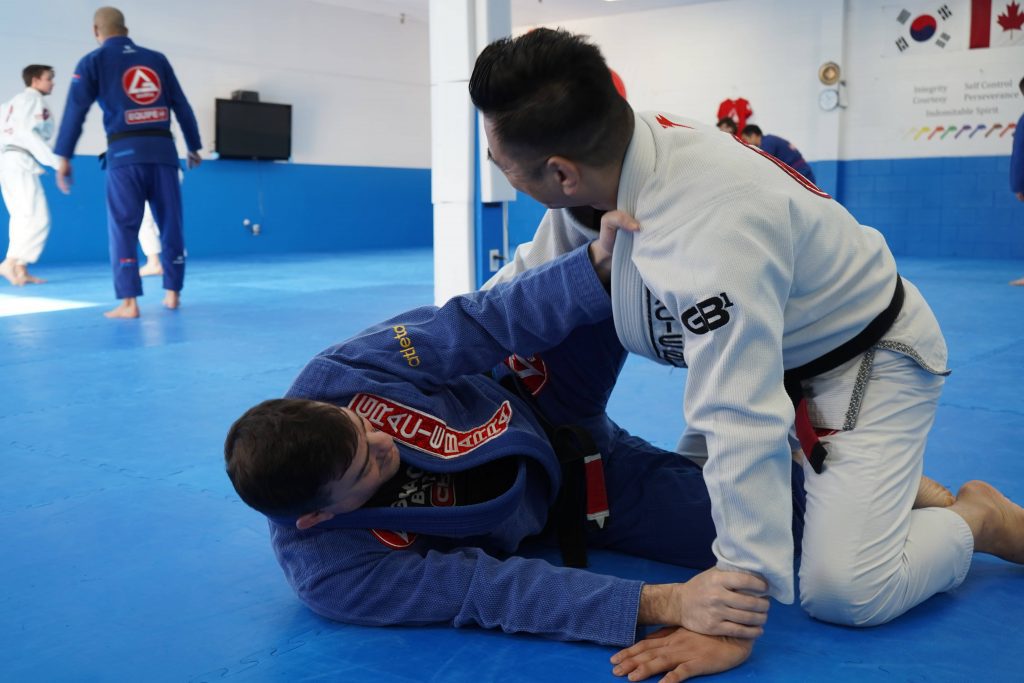 instructor showing techniques